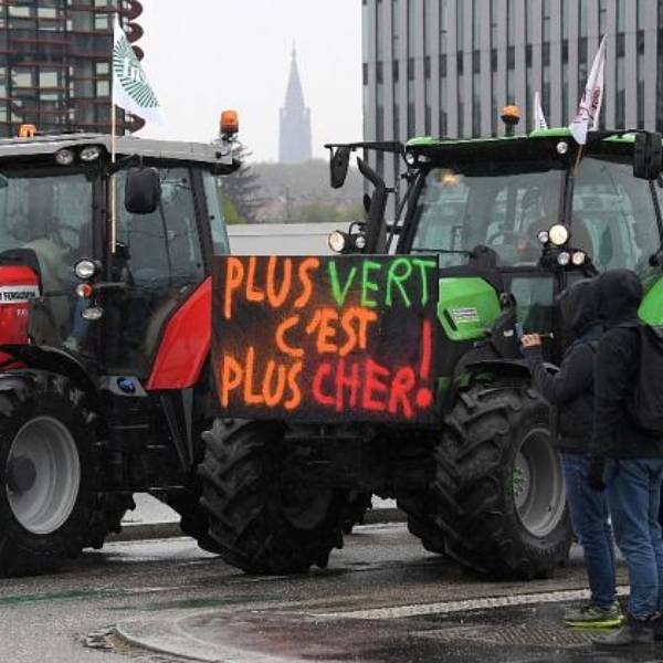 تظاهرات کشاورزان فرانسوی